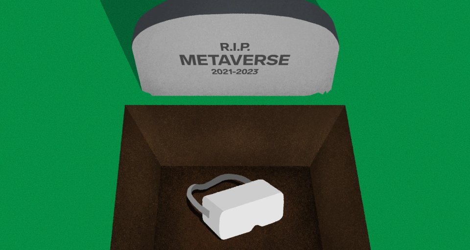 Технология Metaverse умерла после того, как от нее отказался деловой мир